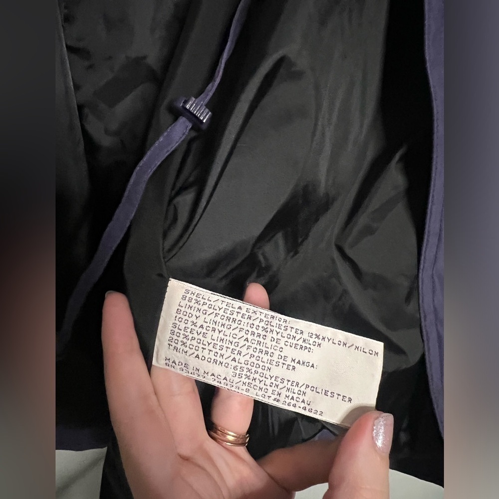 Vintage St. John’s Bay Purple Jacket 1X - Picture 10 of 11